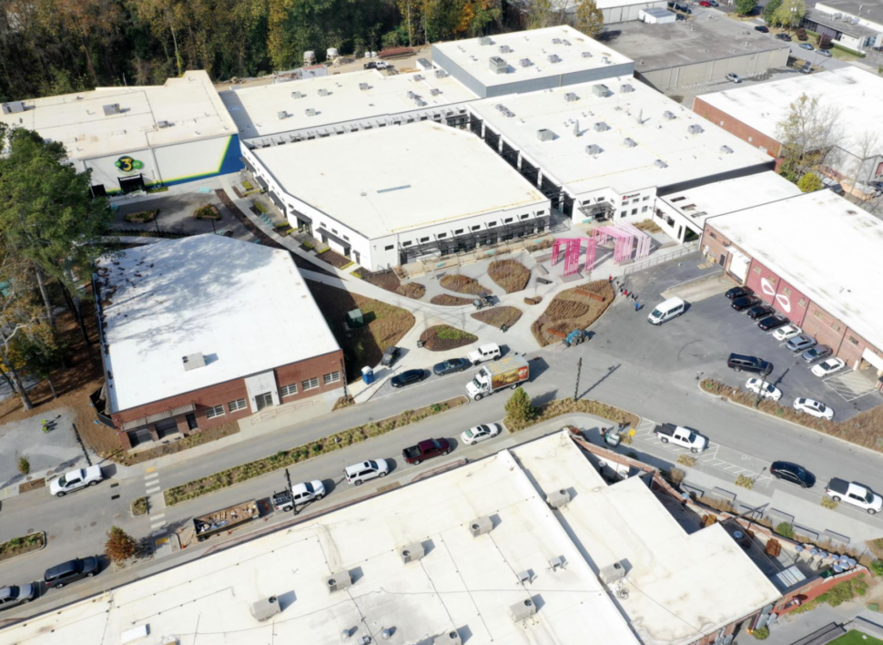 Aerial tour: How Atlanta warehouse redo The Works is evolving